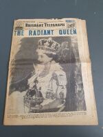 The Coronation 1953 - 2 x Australian Women's Weekly ; 2 x Brisbane Telegraphs & 2 x Courier Mail - 2