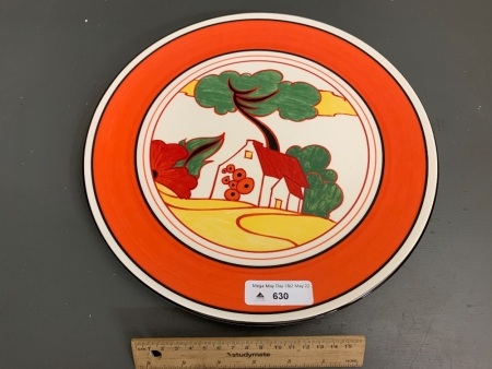 Wedgwood Collection Bizarre by Clarice Cliff Cabinet Plate