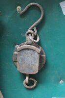 Antique Salter Brass Faced Iron Spring Balance to Weigh 200lb - 3
