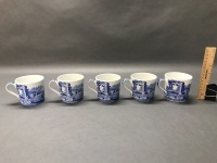 Spode Mugs x 5 - 2