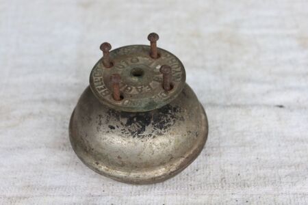 Rare U.S.A. Diamond Bell Co. Eagle Auto, Floor Mounted Passenger Warning Bell