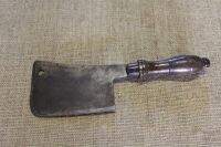 Antique Meat Cleaver 6in Stamped 1 - 2