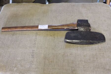 Vintage 12in Warranted Cast Steel Broad Axe