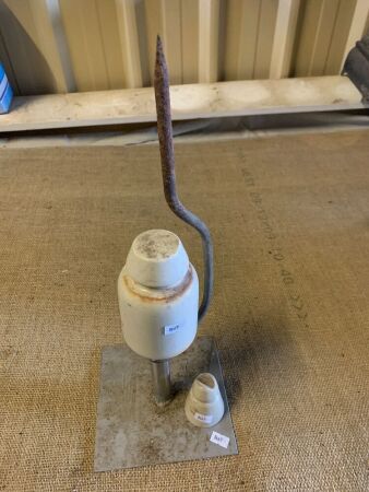 Vintage WA Insulator and Lightning Conductor from Nulabor Plain + Tiny Insulator