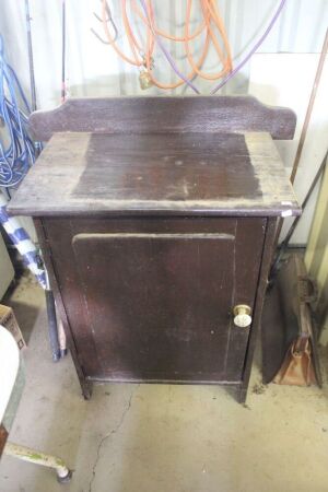 Antique Bush Timber Cupboard - App. 675mm x 460mm x 800mm