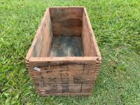 Nobel Australasia Proprietary Limted Melbourne Timber Gelignite Crate - 4