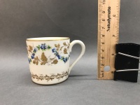 French Le Tallec Demi Tasse Coffee Cans & Saucers x 6 - 4