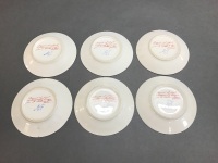 French Le Tallec Demi Tasse Coffee Cans & Saucers x 6 - 5