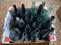 Asstd Lot of Antique Gympie Goldfield Black Glass Bottles inc. Widgee Crossing Reserve - 4