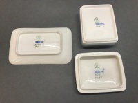 Royal Copenhagen Swallow Design Trinket Box & Dish - 4