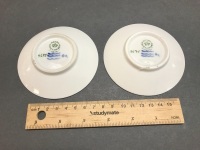 2 Royal Copenhagen Mallard Duck in Flight Pin/Trinket Dishes - 2