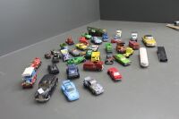 Large Asstd Lot of Vintage Die Cast Cars inc. Matchbox, Lledo, Tonka, Budgie, Mattel etc - 3
