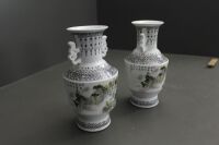 Pair of Chinese Ceramic Vases - Marked to Base - 1 As Is - 3