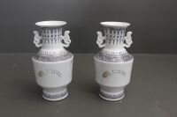 Pair of Chinese Ceramic Vases - Marked to Base - 1 As Is - 4