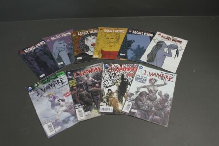 Lot of 10 Comics - 4 x I Vampire from DC Comics and 6 x Rachel Rising from Abstract Studio