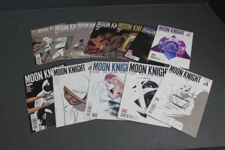Set of 12 Moon Knight Comics from Marvel No.s 1-12