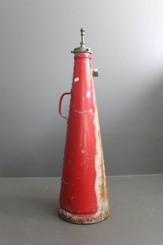 Antique Conical Fire Extinguisher