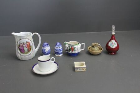 Asstd Box of Small Vintage Ceramics