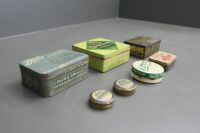 7 x Vintage Pharma Tins inc. Boots, Seidlitz Zam Buk Etc - 3