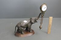 Antique Junghans Elephant Mystery Clock c1900