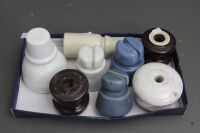 Asstd Lot of 8 Ceramic Insulators - 2