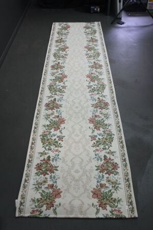 As New Machine Woven Runner with Rubber Back
