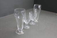 2 x Pairs of Stuart Crystal Glasses - 3