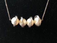 Sterling Silver and Freshwater Pearl Necklace - 2