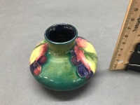 Moorcroft Leaf & Berry Squat Vase - 3
