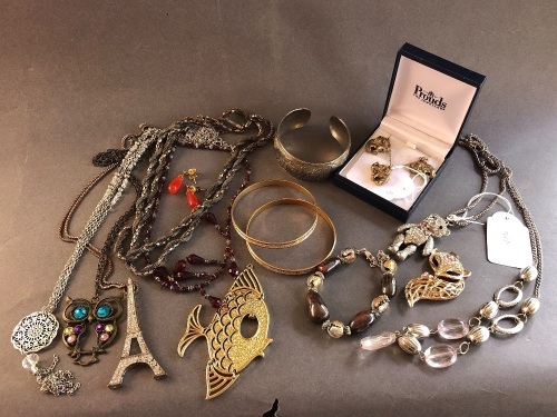 Large Asstd Lot of Costume and Fashion Jewellery