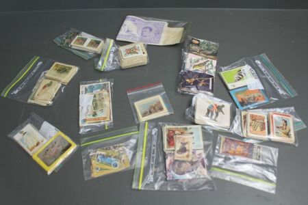 Large Asstd Lot of Vintage Collectable Cards Mainly Nabisco, Weet-Bix etc