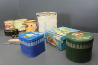 Asstd Lot of Large Tins for Ice Cream, Milk Drinks and Biscuits - 2