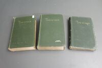 3 Antique Volumes on The Life of Bach by Philipp Spitta c1899 - 3