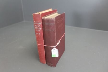 2 x Vintage Books on Microscopy c1920/30's