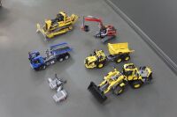 Large Asstd Box Lot of Lego Technic Earthworks Models + Battery Pack - 2