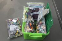 Large Lot of Lego Pieces Sorted in Numbered Bags - 3