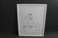 Large Framed Ltd Edition John Lennon Lithograph - It's Only Rock n' Roll - 732/4000