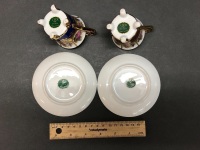 2 X JKW Bavaria Porcelain Cups and Saucers - 4