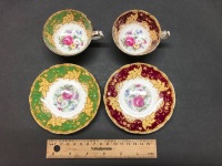 2 x Paragon China Cups and Saucers - 3