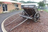 Antique Refurbished Horse Drawn Mini Tipper / Dray - 3