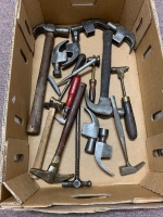 Asstd Lot of Vintage Hammers and Heads