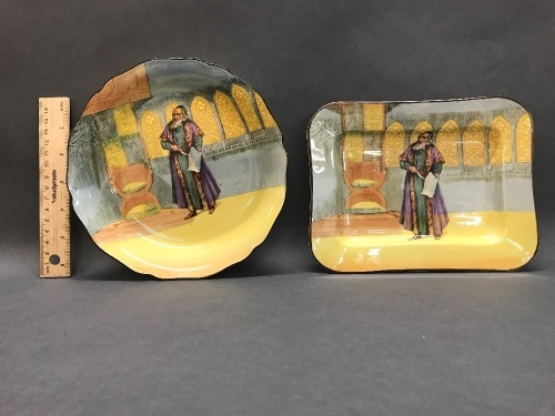 Royal Doulton -Shylock- Plate and Bowl