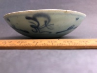 Chinese Kangsi Bowl c1700 Restored + Qing Dynasty Bowl c1800's - 10