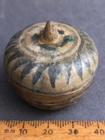 4 x Early Thai Lidded Pots c1400's - Inc 3 Miniatures - 10