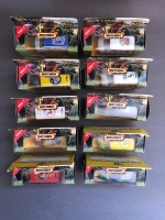 1996 ARL 10 Ltd Edition Matchbox Club Car Collectable Ford Transits Unused in Original Boxes - 3