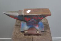 Vintage Littco No. 119 Jewelerâ€™s Anvil by the Littlestown Hardware & Foundry Co. USA Mounted on Timber Block - 2