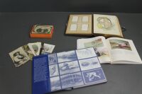 Asstd Lot of Approx 95 Antique Postcards, Antique Embossed Album + 2 Books on Collecting Postcards - 2