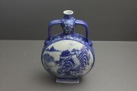 Contemporary Large Chinese Blue and White 2 Handled Urn - 5