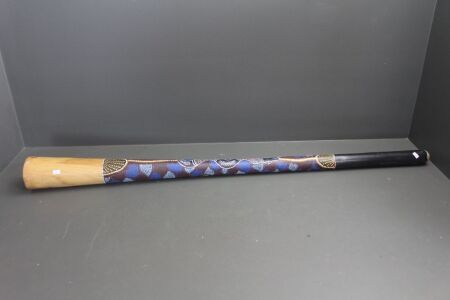 Hand Painted Didgeridoo Made in Dalby