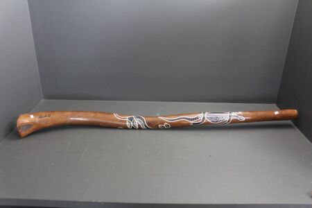 Long Hand Decorated Didgeridoo Made in Dalby